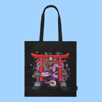 Шопер чорний Torii MERCH009 фото