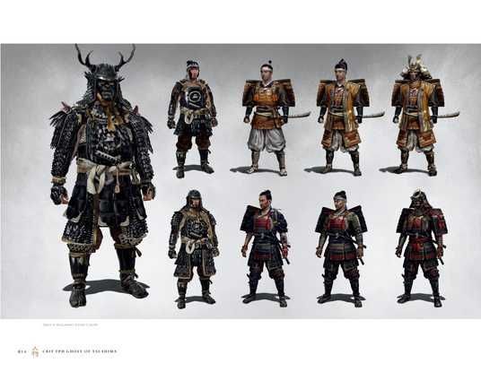 Артбук Світ гри Ghost of Tsushima купити в Україні - інтернет